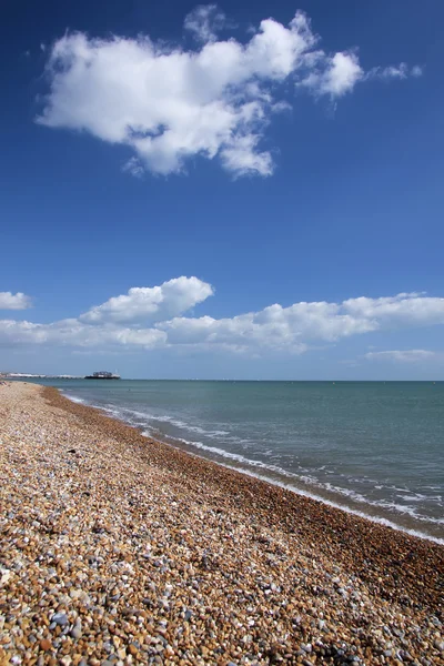 Brighton beach west sussex — Stockfoto