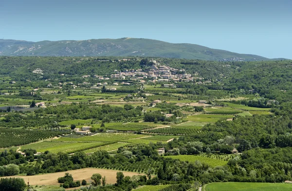 Provence hill város Franciaország — Stock Fotó