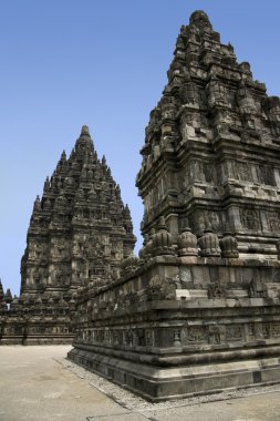 prambanan tapınak yogyakarta java Endonezya