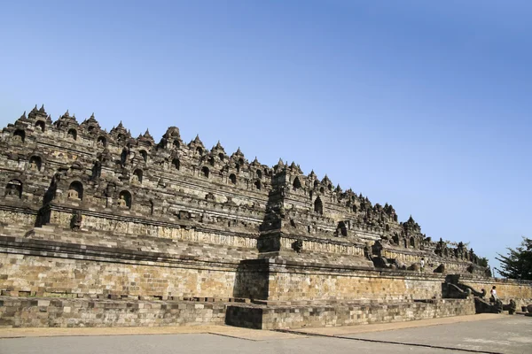 Borobudur tempel java indonesien — Stockfoto