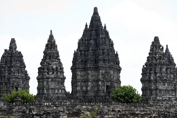 I templi di Prambanan yogyakarta java indonesia — Foto Stock