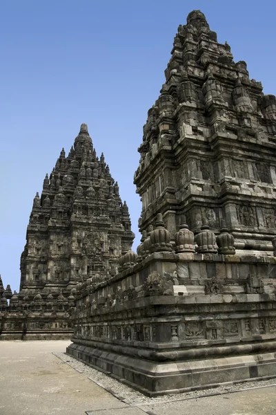 Prambanan chrámy yogyakarta java Indonésie — Stock fotografie