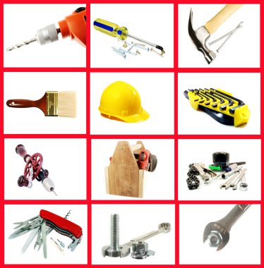 Tools Collage clipart