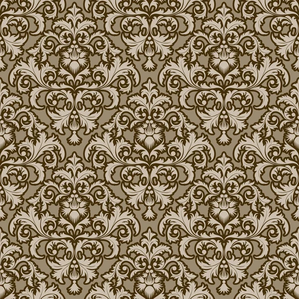 Vector damask seamless pattern background. Elegant luxury texture for ...