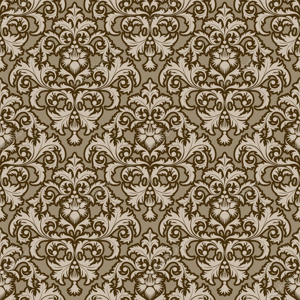 Damask pattern — Stock Vector © len_pri 5185176