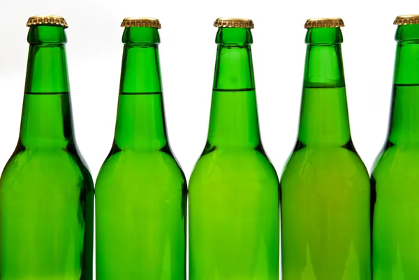Row from beers — Stock Photo, Image