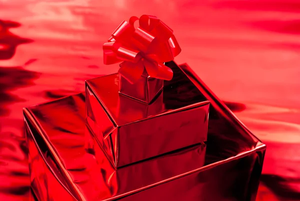 Gifts boxes — Stock Photo, Image