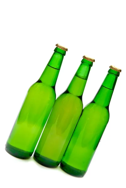 Garrafas de cerveja — Fotografia de Stock