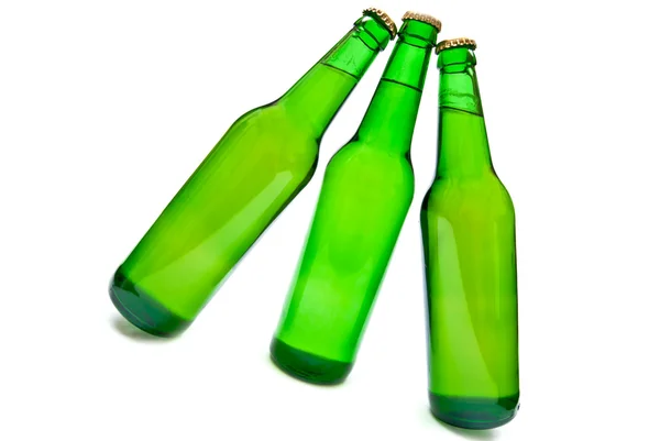 Bierflessen — Stockfoto