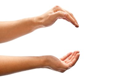 Male hands clipart