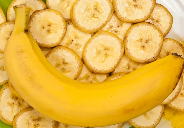 Банановый фон — стоковое фото