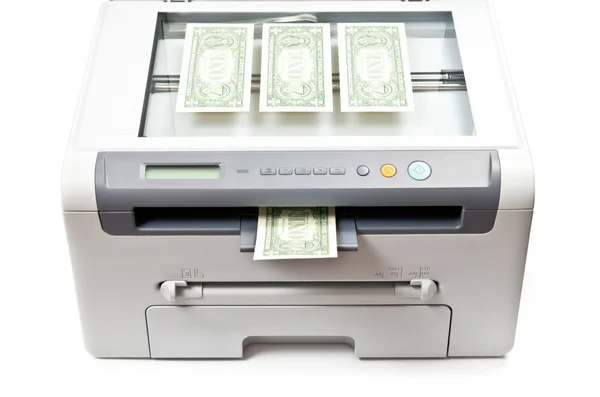 Copierea banilor — Fotografie, imagine de stoc