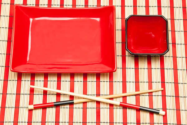 Empty sushi set — Stock Photo, Image