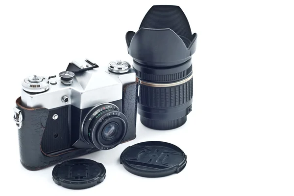 Retro SLR camera — Stock Photo, Image