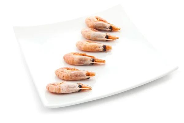 맛 있는 튀김된 새우 — 스톡 사진