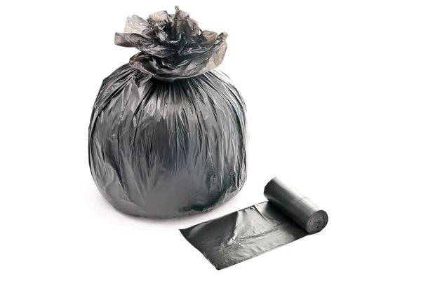 Jeden worek na śmieci — Zdjęcie stockowe