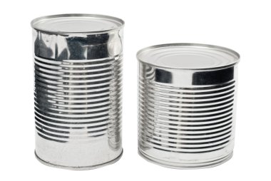 Food cans clipart