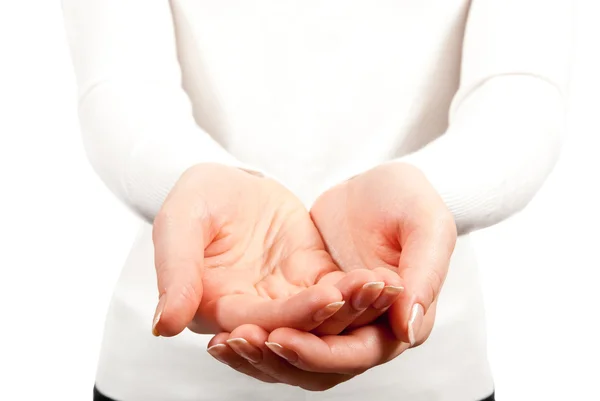 Les mains coupées de la femme — Photo