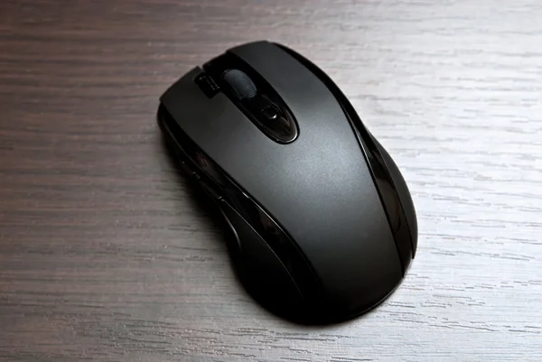 Negro ratón PC —  Fotos de Stock