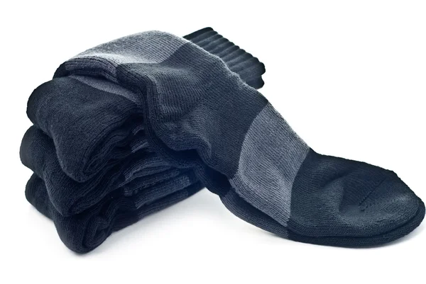 Siyah çorap yığını — Stok fotoğraf