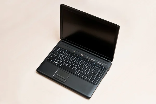 Laptop on desk — Stock Photo, Image