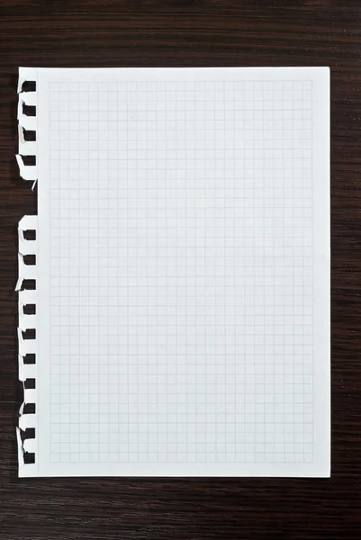 Notepad page — Stock Photo, Image