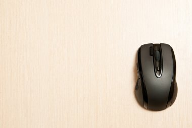 Black pc mouse clipart