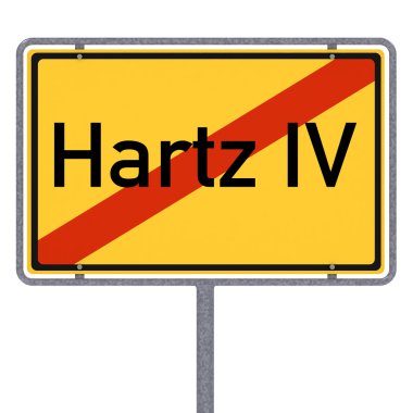End of Hartz IV clipart