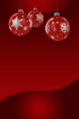 Christmas ornaments clipart