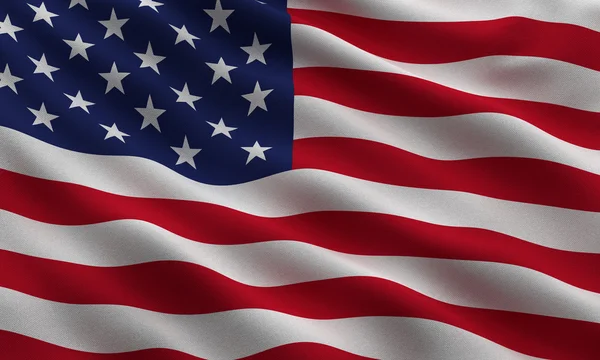 Vlag van de VS — Stockfoto