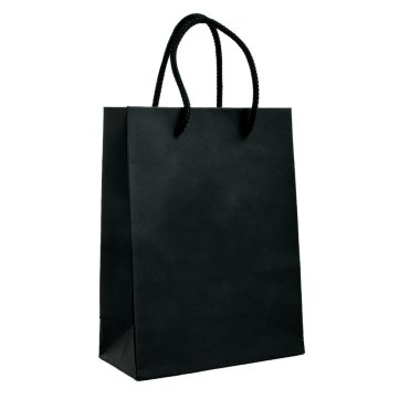 siyah kağıt çanta
