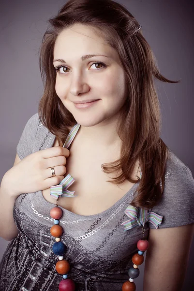 Pretty young girl — Stock Photo, Image