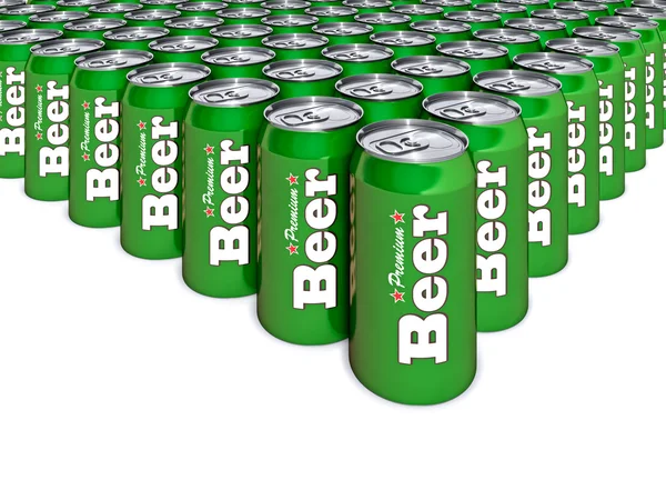 Beer Cans — Stock Photo, Image