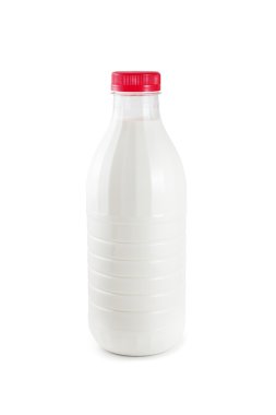 Milk in bootle clipart