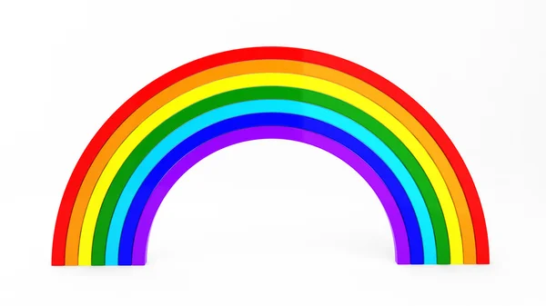 3d renderização do arco-íris — Fotografia de Stock
