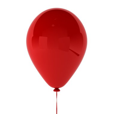 3d render of baloon clipart