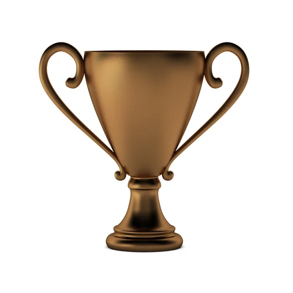 3d render of bronze cup — Stock Photo, Image
