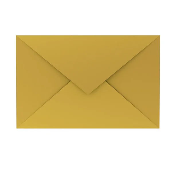 3d renderização de envelope — Fotografia de Stock