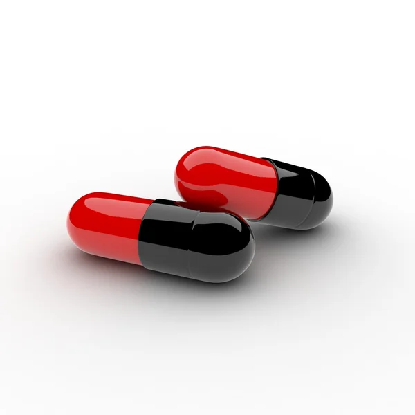 3d renderização de pílulas — Fotografia de Stock
