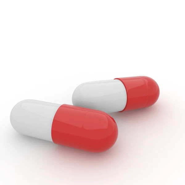 3D gör piller — Stockfoto
