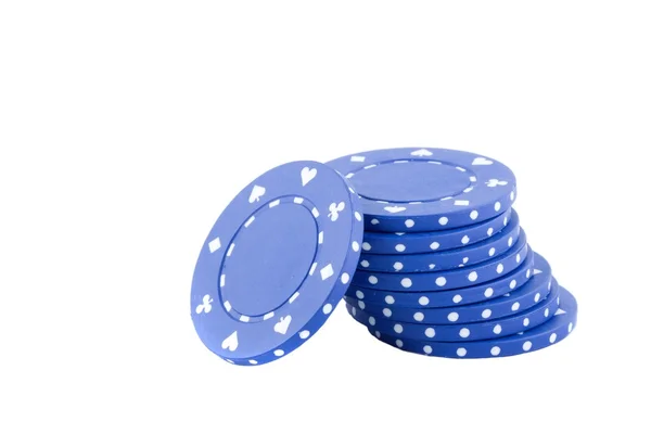 Poker chips. — Stock Photo, Image