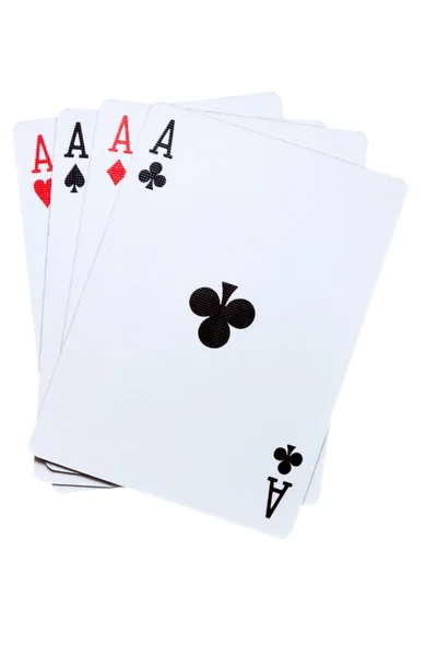 Four ace combination. — Stock Photo, Image