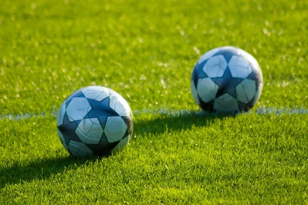 Soccer balls. — Stock Photo, Image