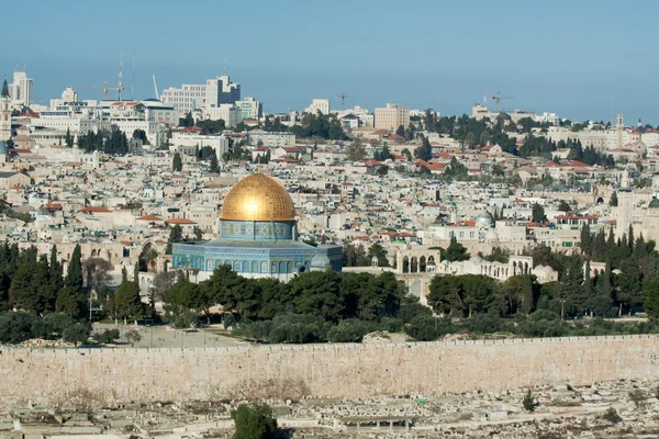 O Monte do Templo em Jerusalém . — Fotografia de Stock