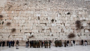 The Western Wall. clipart