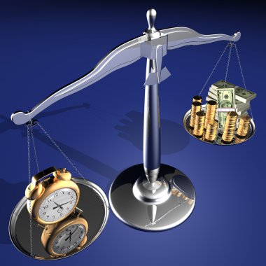 Time is money clipart