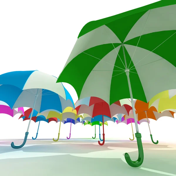 stock image Umbrellas