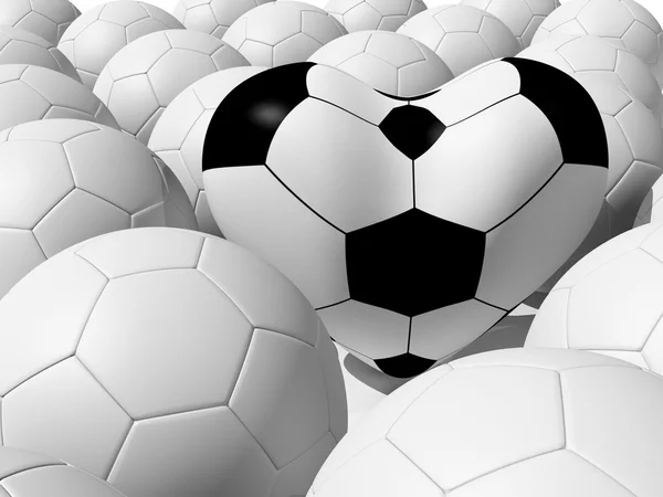 Piłka nożna piłki nożnej — Zdjęcie stockowe