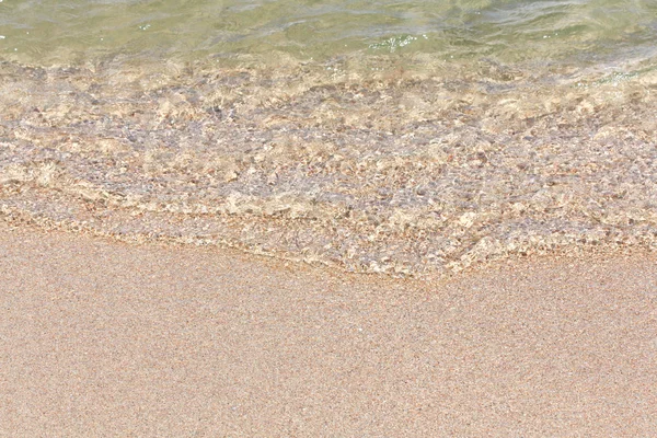 Água e areia — Fotografia de Stock