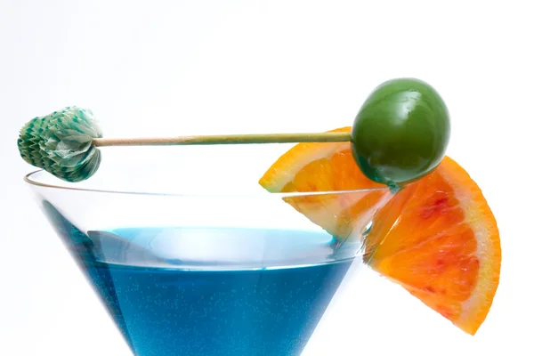 Cocktail na base de Curaçao — Fotografia de Stock
